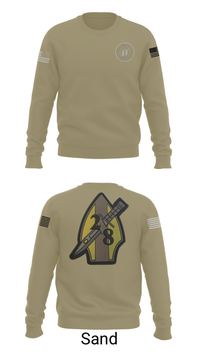 2nd bn 8th Marines 22362545 Crew Neck Sweatshirt - 85