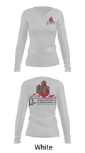 Sadedrywall & remolding llc 33909417 Women's Long Sleeve V-neck Shirt -1 16