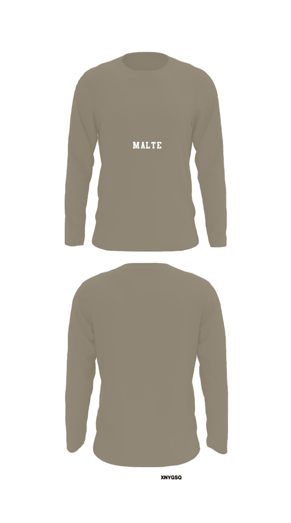 Long Sleeve Performance Shirt, Malte, Air Force, Teamtime, Team time, sublimation, custom sports apparel, team uniforms, spirit wear, spiritwear, sports uniforms, custom shirts, team store, custom team store, fundraiser sports, apparel fundraiser