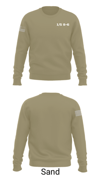 Crew Neck Sweatshirt, 1/5 S-6, Marines, Teamtime, Team time, sublimation, custom sports apparel, team uniforms, spirit wear, spiritwear, sports uniforms, custom shirts, team store, custom team store, fundraiser sports, apparel fundraiser