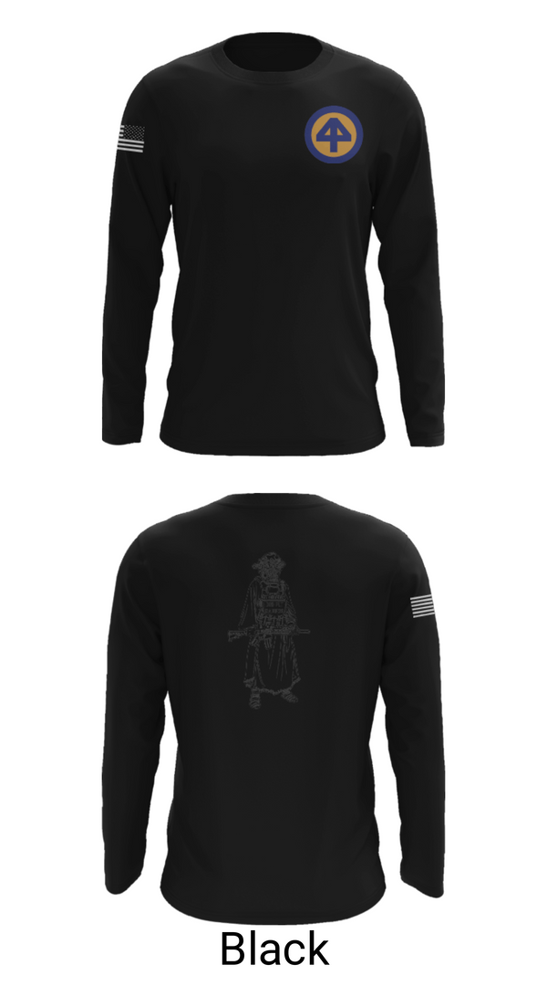 Long Sleeve Performance Shirt, A Co 1/1-114th, Army, Teamtime, Team time, sublimation, custom sports apparel, team uniforms, spirit wear, spiritwear, sports uniforms, custom shirts, team store, custom team store, fundraiser sports, apparel fundraiser