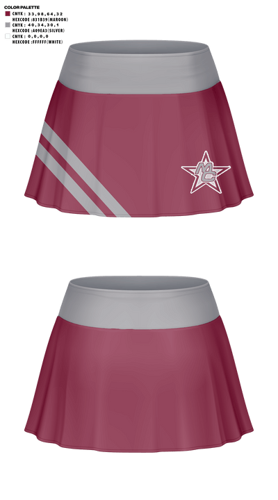 Madison County High School Cheer 81656370 Skort - 41