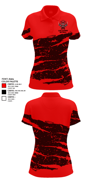 North Garland High School Softball 57231648 Women's Short Sleeve Performance Polo  - 32
