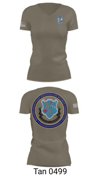 Womens Short Sleeve Vneck Shirt, WHINSEC, Army, Teamtime, Team time, sublimation, custom sports apparel, team uniforms, spirit wear, spiritwear, sports uniforms, custom shirts, team store, custom team store, fundraiser sports, apparel fundraiser