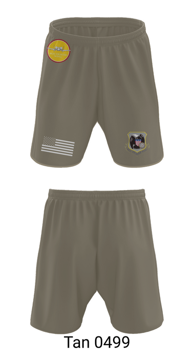 442D FW 35089467 Athletic Shorts With Pockets - 69