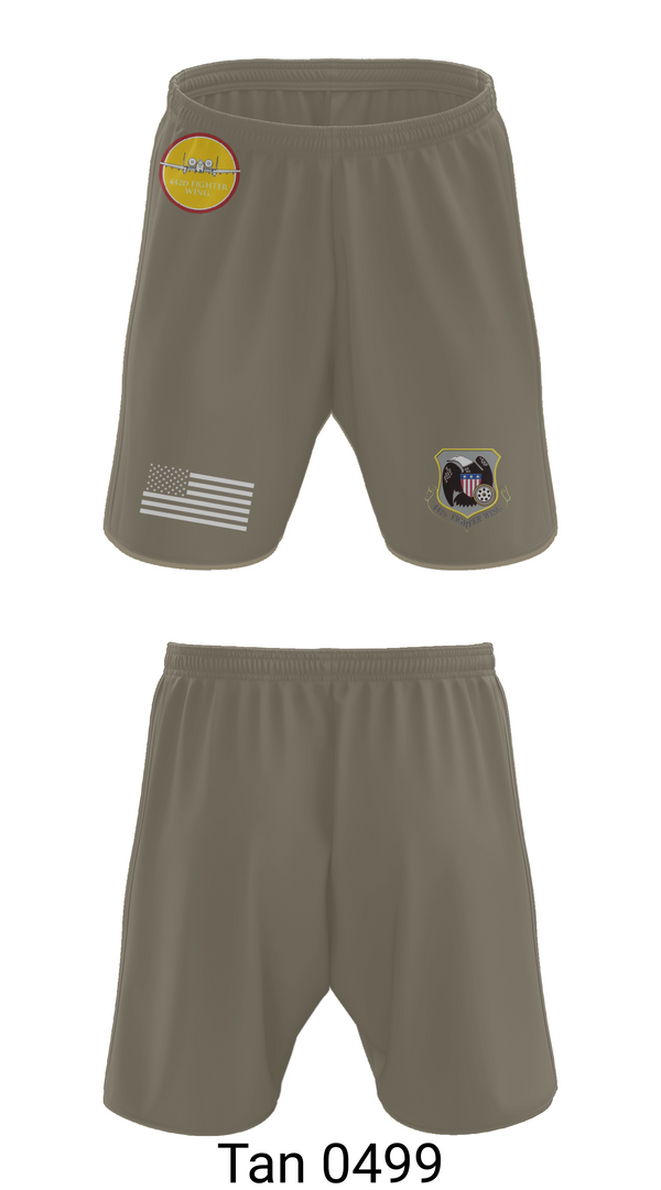 Athletic Shorts With Pockets, 442D FW, , Teamtime, Team time, sublimation, custom sports apparel, team uniforms, spirit wear, spiritwear, sports uniforms, custom shirts, team store, custom team store, fundraiser sports, apparel fundraiser
