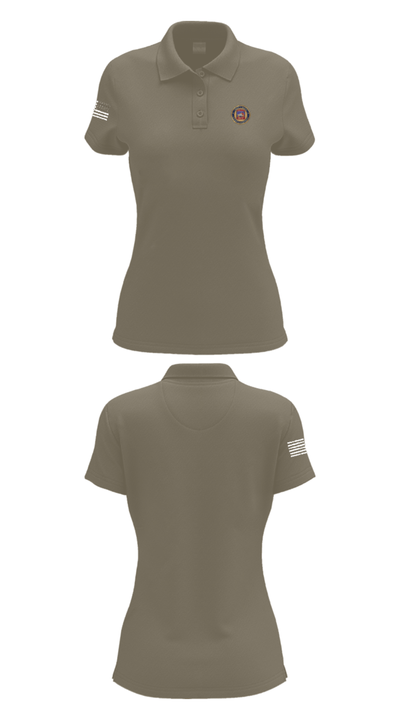 Orange Beach Police Department 96340992 Women's Short Sleeve Performance Polo  - 71