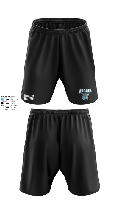 Lincoln Basketball Elite 18971847 Athletic Shorts With Pockets - 1
