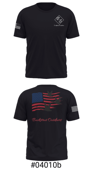 Short Sleeve Performance Shirt, Buckstrut OutdoorsBuckstrut Outdoors, , Teamtime, Team time, sublimation, custom sports apparel, team uniforms, spirit wear, spiritwear, sports uniforms, custom shirts, team store, custom team store, fundraiser sports, apparel fundraiser
