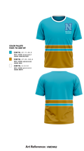 Norwayne Middle School Basketball 44729069 Short Sleeve Performance Shirt - 1