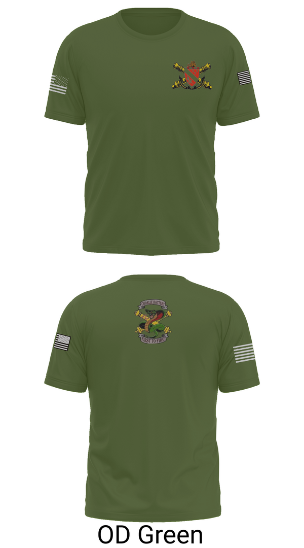 Short Sleeve Performance Shirt, 1-7FA Cobra Btry, , Teamtime, Team time, sublimation, custom sports apparel, team uniforms, spirit wear, spiritwear, sports uniforms, custom shirts, team store, custom team store, fundraiser sports, apparel fundraiser