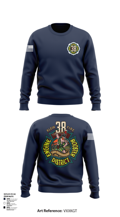 Klein Fire 38 11019570 Crew Neck Sweatshirt - 155