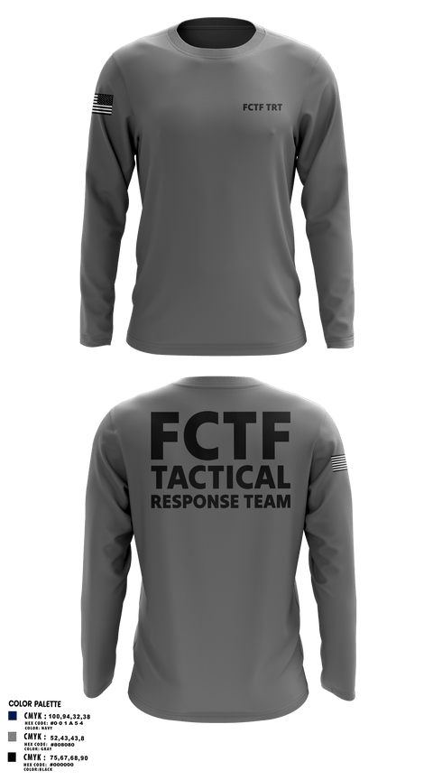 Long Sleeve Performance Shirt, FCTF TRT, Police, Teamtime, Team time, sublimation, custom sports apparel, team uniforms, spirit wear, spiritwear, sports uniforms, custom shirts, team store, custom team store, fundraiser sports, apparel fundraiser