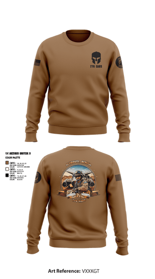 Crew Neck Sweatshirt, 776 EABS, Air Force, Teamtime, Team time, sublimation, custom sports apparel, team uniforms, spirit wear, spiritwear, sports uniforms, custom shirts, team store, custom team store, fundraiser sports, apparel fundraiser