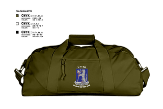 Duffle Bag, 1-77 AR A Co., Army, Teamtime, Team time, sublimation, custom sports apparel, team uniforms, spirit wear, spiritwear, sports uniforms, custom shirts, team store, custom team store, fundraiser sports, apparel fundraiser