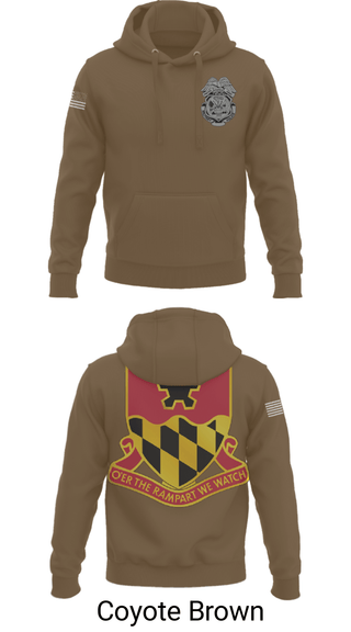 Hoodie, 2nd MTB/70th RTI, Army, Teamtime, Team time, sublimation, custom sports apparel, team uniforms, spirit wear, spiritwear, sports uniforms, custom shirts, team store, custom team store, fundraiser sports, apparel fundraiser