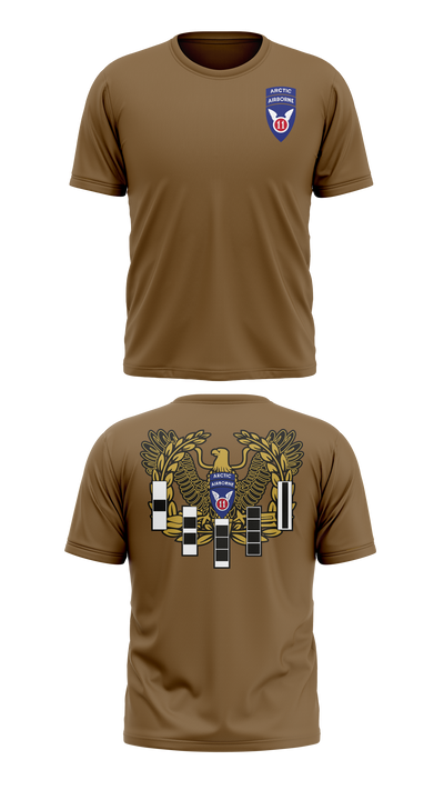 11th ABN DIV WO 32210325 Short Sleeve Performance Shirt - 41