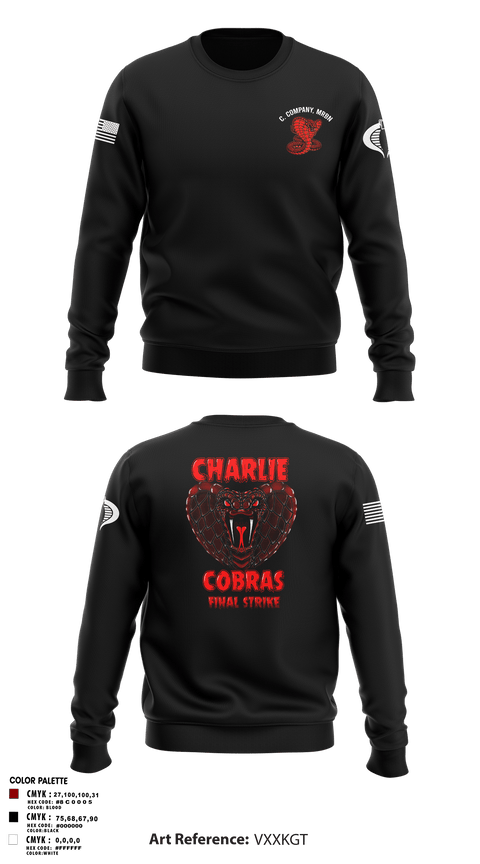Crew Neck Sweatshirt, C. Company, MRBn, Army, Teamtime, Team time, sublimation, custom sports apparel, team uniforms, spirit wear, spiritwear, sports uniforms, custom shirts, team store, custom team store, fundraiser sports, apparel fundraiser