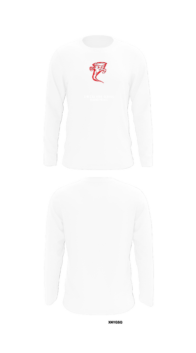 Eureka High School Basketball 16062115 Long Sleeve Performance Shirt - 8