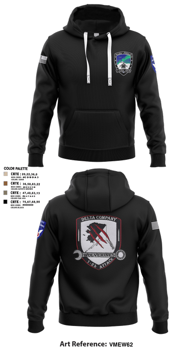 A Co. 1-25 AB 61275281 Hoodie - 4