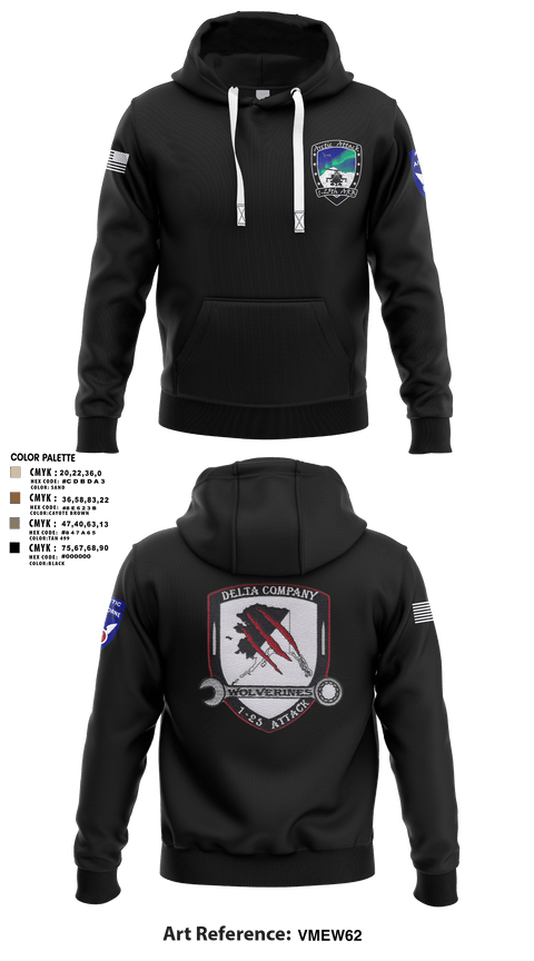 Hoodie, A Co. 1-25 ABD Co. 1-25 AB, Army, Teamtime, Team time, sublimation, custom sports apparel, team uniforms, spirit wear, spiritwear, sports uniforms, custom shirts, team store, custom team store, fundraiser sports, apparel fundraiser