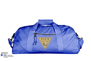Duffle Bag, New Jersey state police, , Teamtime, Team time, sublimation, custom sports apparel, team uniforms, spirit wear, spiritwear, sports uniforms, custom shirts, team store, custom team store, fundraiser sports, apparel fundraiser