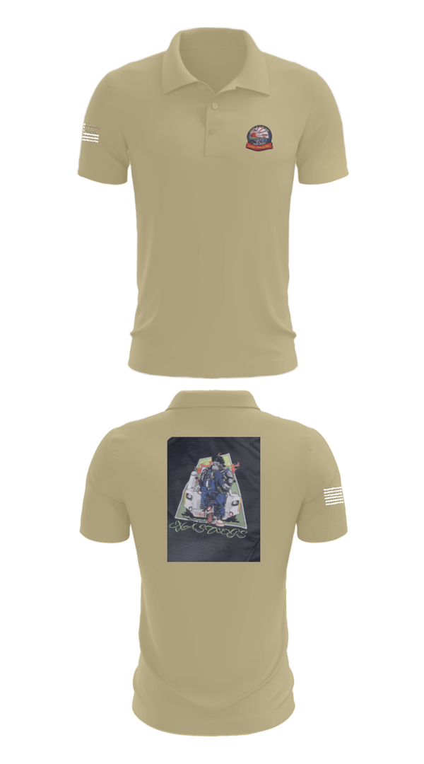 Short Sleeve Performance Polo, AIMD IWAKUNI, Navy, Teamtime, Team time, sublimation, custom sports apparel, team uniforms, spirit wear, spiritwear, sports uniforms, custom shirts, team store, custom team store, fundraiser sports, apparel fundraiser