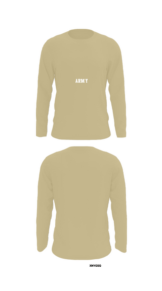 Long Sleeve Performance Shirt, WHS JROTC BATTALION, Army, Teamtime, Team time, sublimation, custom sports apparel, team uniforms, spirit wear, spiritwear, sports uniforms, custom shirts, team store, custom team store, fundraiser sports, apparel fundraiser