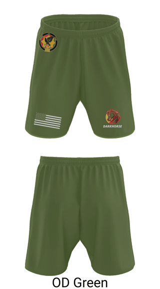 Athletic Shorts With Pockets, D FST 8-1 CAV, Army, Teamtime, Team time, sublimation, custom sports apparel, team uniforms, spirit wear, spiritwear, sports uniforms, custom shirts, team store, custom team store, fundraiser sports, apparel fundraiser