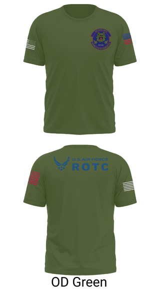 Old School Cotton Feel Shirt, Detachment 035, Air Force, Teamtime, Team time, sublimation, custom sports apparel, team uniforms, spirit wear, spiritwear, sports uniforms, custom shirts, team store, custom team store, fundraiser sports, apparel fundraiser