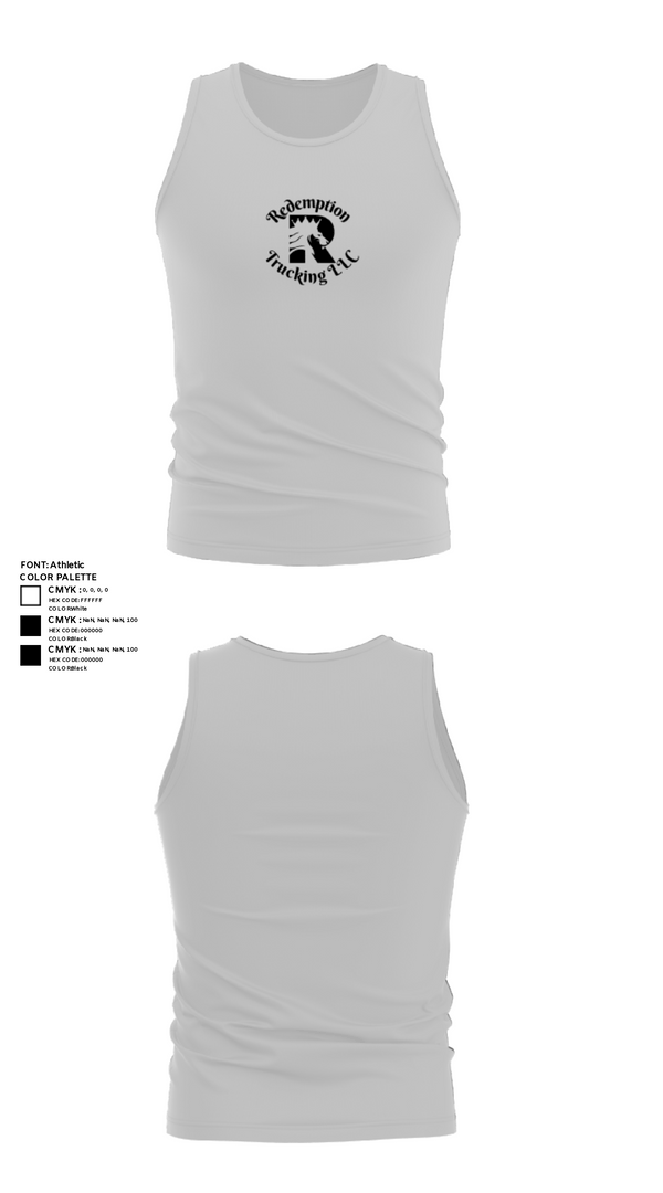 Tank Top, Redemption Trucking LLC, , Teamtime, Team time, sublimation, custom sports apparel, team uniforms, spirit wear, spiritwear, sports uniforms, custom shirts, team store, custom team store, fundraiser sports, apparel fundraiser