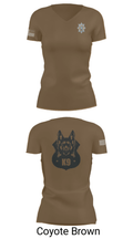 Sherwood Foresters 95108079 Women's Short Sleeve V-neck Shirt - 8