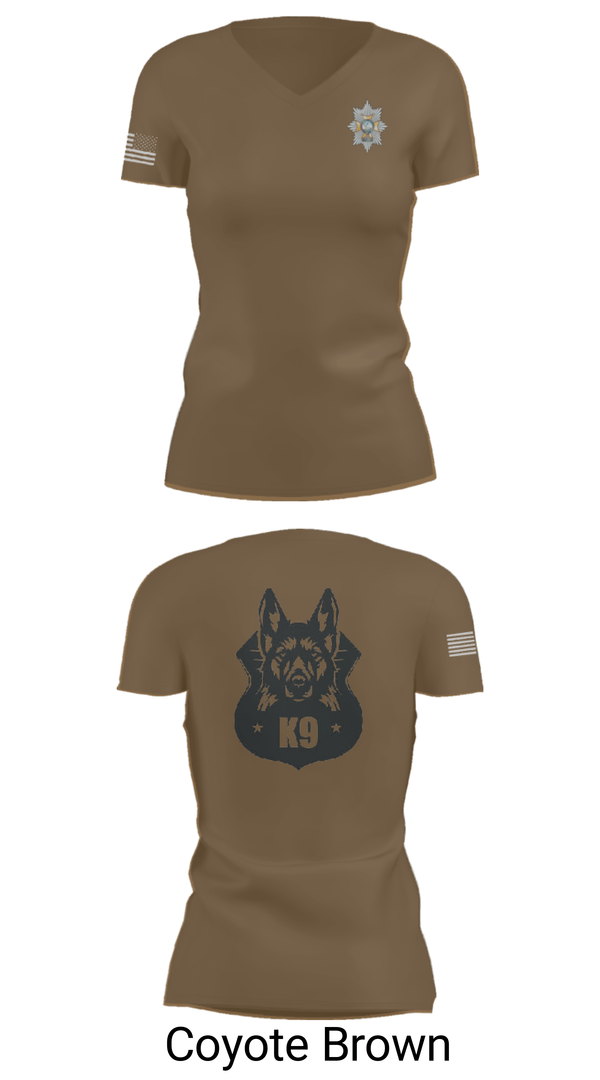 Women's Short Sleeve Vneck Shirt, Sherwood Foresters, Army, Teamtime, Team time, sublimation, custom sports apparel, team uniforms, spirit wear, spiritwear, sports uniforms, custom shirts, team store, custom team store, fundraiser sports, apparel fundraiser