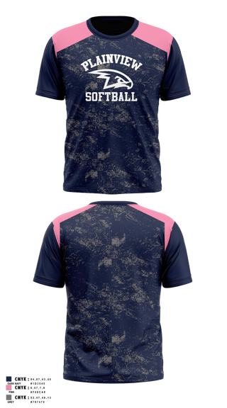 Short Sleeve Performance Shirt, Plainview Softball, Softball, Teamtime, Team time, sublimation, custom sports apparel, team uniforms, spirit wear, spiritwear, sports uniforms, custom shirts, team store, custom team store, fundraiser sports, apparel fundraiser