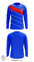 Dan River High School Soccer 96758271 Long Sleeve Performance Shirt - 119