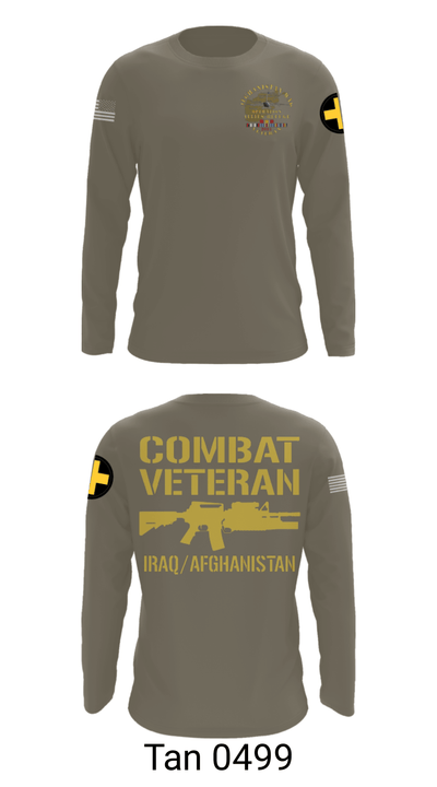 33rd Infantry 79937532 Long Sleeve Performance Shirt - 66