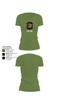 21st AMU 5909710 Women's Short Sleeve V-neck Shirt - 44