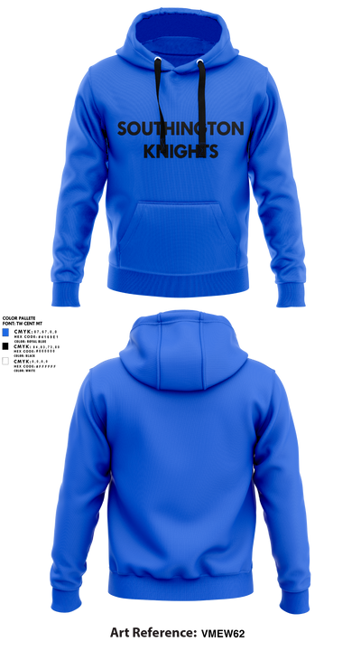 Southington Knights 86281210 Hoodie - 1