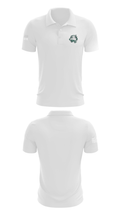 Edmond Santa Fe High School Football 10022708 Short Sleeve Performance Polo - 9