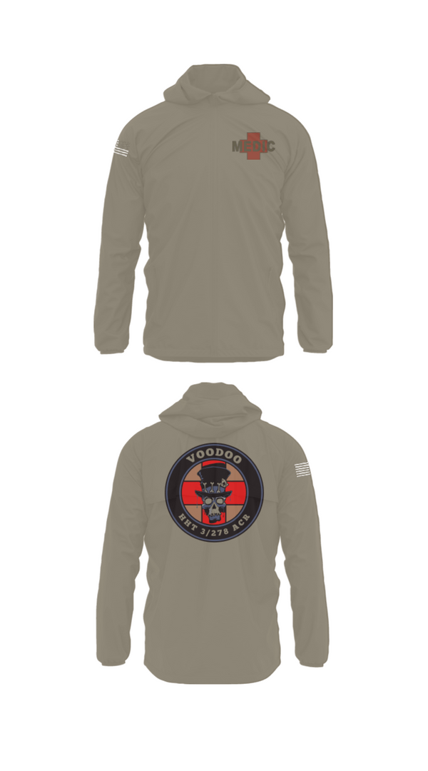 Windbreaker, Voodoo Medics, National Guard, Teamtime, Team time, sublimation, custom sports apparel, team uniforms, spirit wear, spiritwear, sports uniforms, custom shirts, team store, custom team store, fundraiser sports, apparel fundraiser