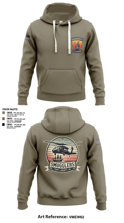 A/2135th GSAB “SMUGGLERS” 66831514 Hoodie - 114