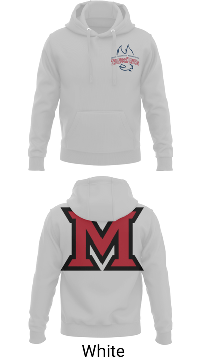 Miami University - Middletown Baseball 52720506 Hoodie - 3