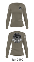 112 SOCCENT SIGDET 90231046 Women's Long Sleeve V-neck Shirt - 39