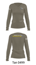 Danbury Police Traffic Unit 20625230 Women's Long Sleeve V-neck Shirt - 73