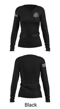 PERRO ELITE 19427990 Women's Long Sleeve V-neck Shirt - 35
