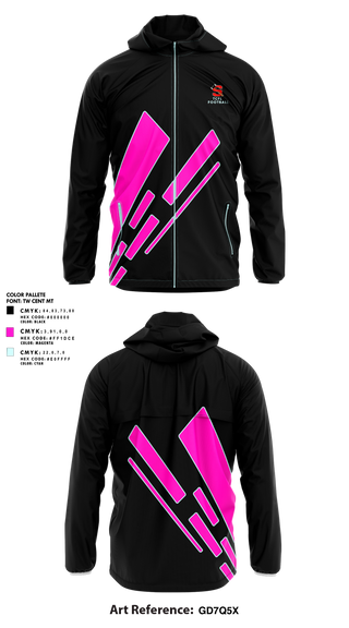 Windbreaker, tcyfl football, , Teamtime, Team time, sublimation, custom sports apparel, team uniforms, spirit wear, spiritwear, sports uniforms, custom shirts, team store, custom team store, fundraiser sports, apparel fundraiser