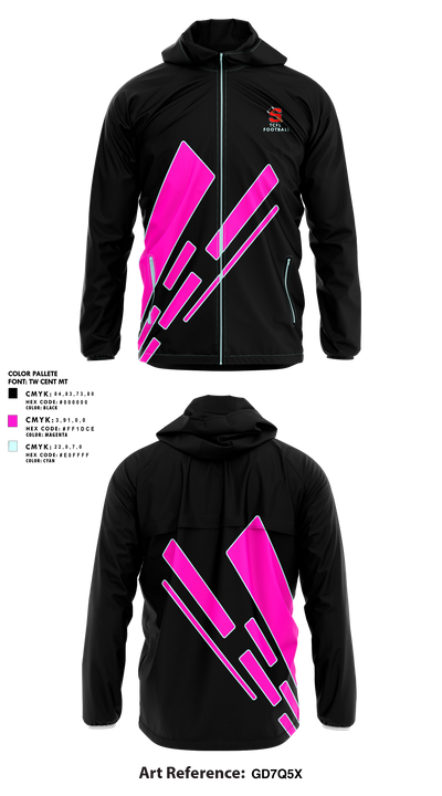 tcyfl football 80207102 Windbreaker - 1