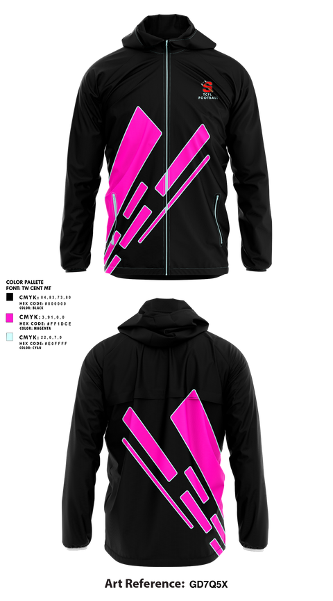 Windbreaker, tcyfl football, , Teamtime, Team time, sublimation, custom sports apparel, team uniforms, spirit wear, spiritwear, sports uniforms, custom shirts, team store, custom team store, fundraiser sports, apparel fundraiser