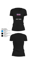 Sweet Thangs 50836964 Women's Short Sleeve V-neck Shirt - 37
