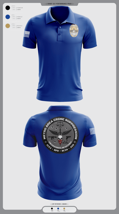 SPECIAL OPERATIONS UNIT 51763546 Short Sleeve Performance Polo - 2